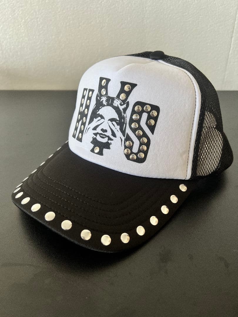 【新品未使用】ヒステリックグラマー　スタッズメッシュキャップ -24