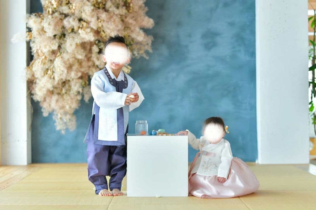 美品☆韓国子供チョゴリ