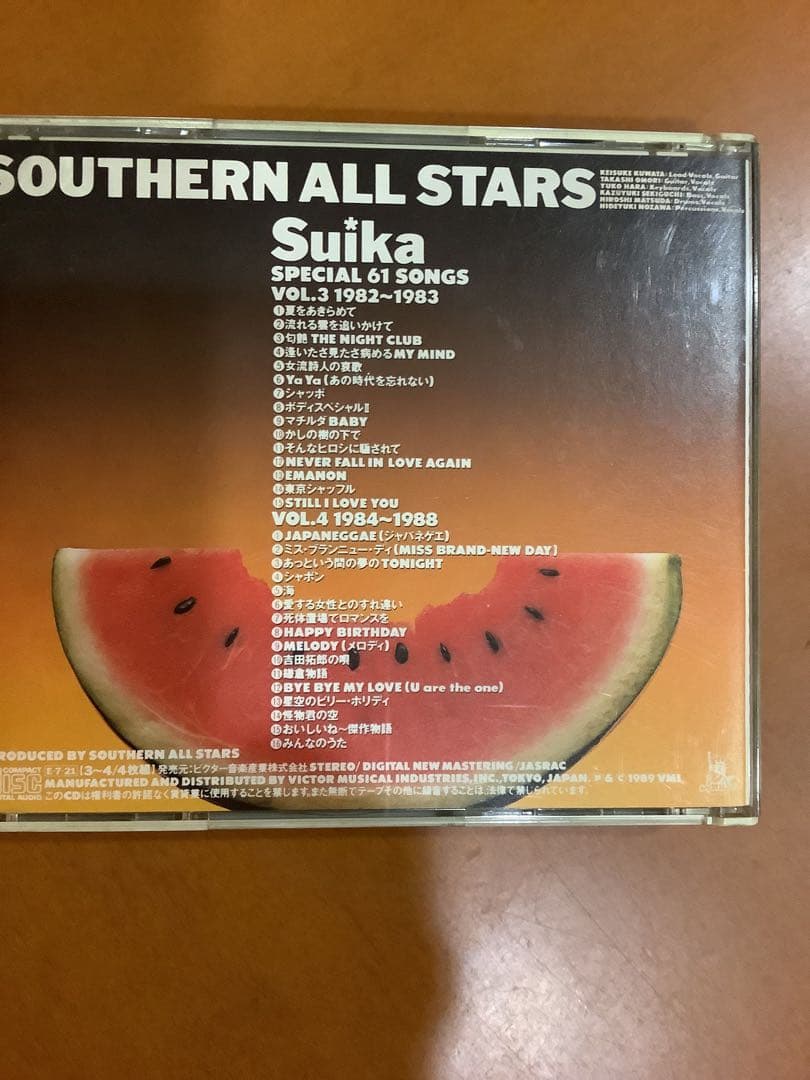 サザンオールスターズ　Suika Special 61 Songs 4枚セット