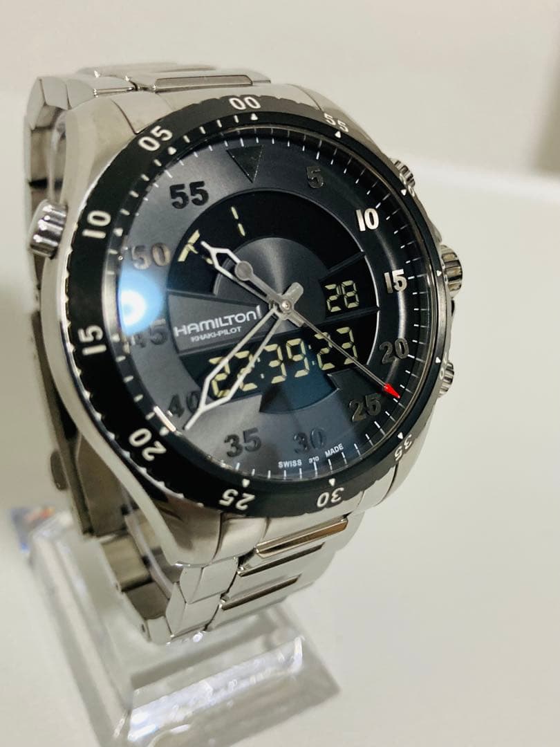 ✨レアモノ　ハミルトン　カーキフライトタイマー