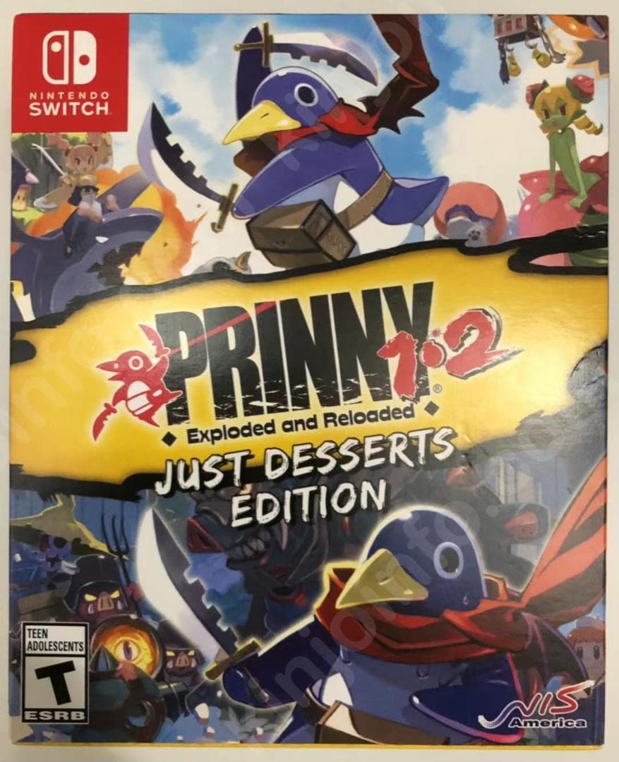 Prinny 1 & 2【中古・限定版・北米版】