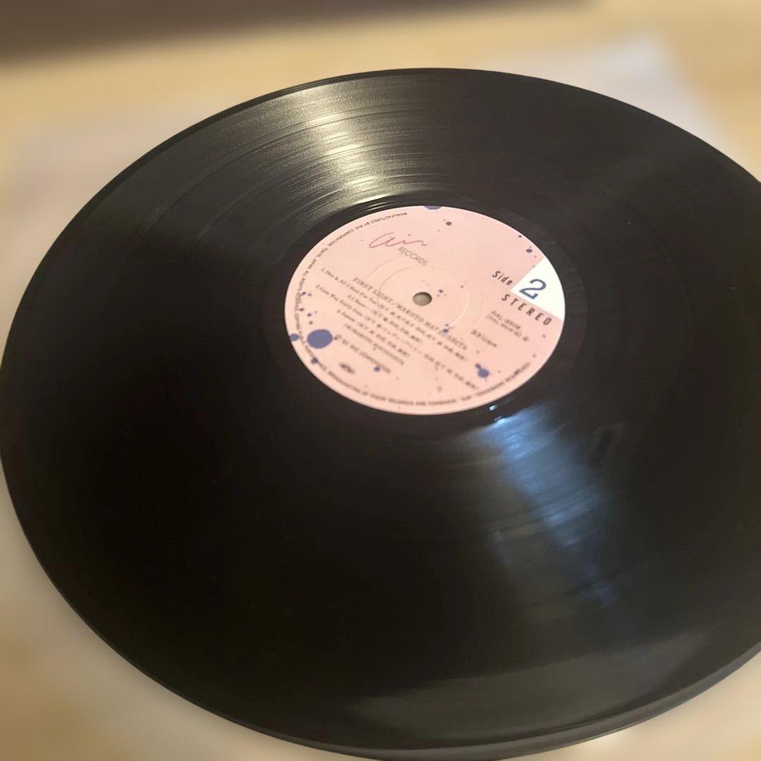 松下誠 FIRST LIGHT LP RAL-8506 歌詞付