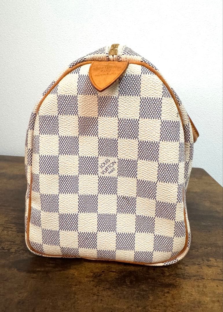 ルイヴィトン スピーディ25 ダミエ アズール N41534 巾着袋付き