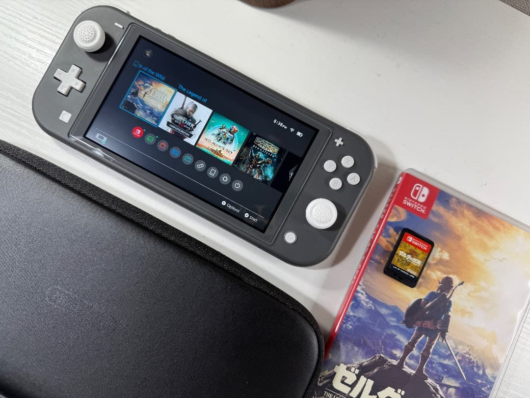 Nintendo Switch Lite グレー ゼルダの伝説付き