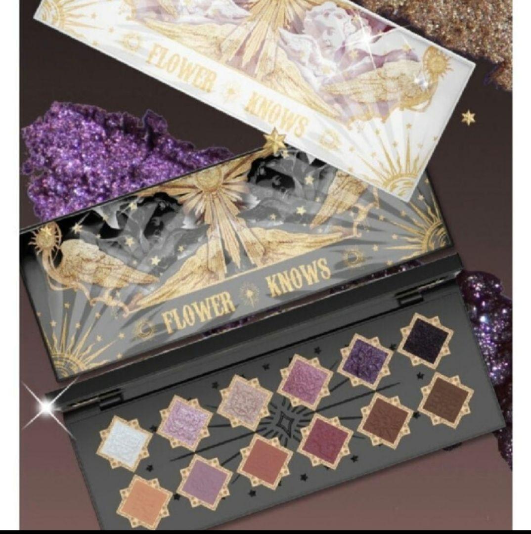 FlowerKnowsリトルエンジェルシリーズ12色アイシャドーパレット