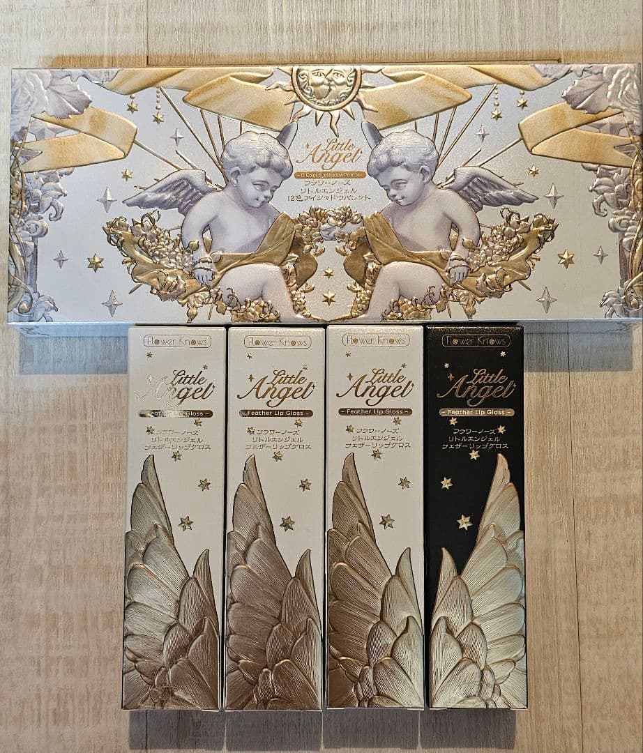 FlowerKnowsリトルエンジェルシリーズ12色アイシャドーパレット