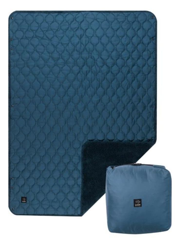 LUGH 魔法瓶ブランケット 新6層 グラフェン Lサイズ インディゴ