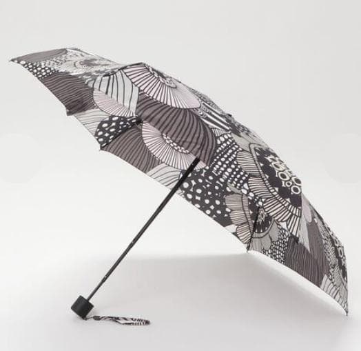 新品　マリメッコ　Siirtolapuutarha 折りたたみ傘　ピンク