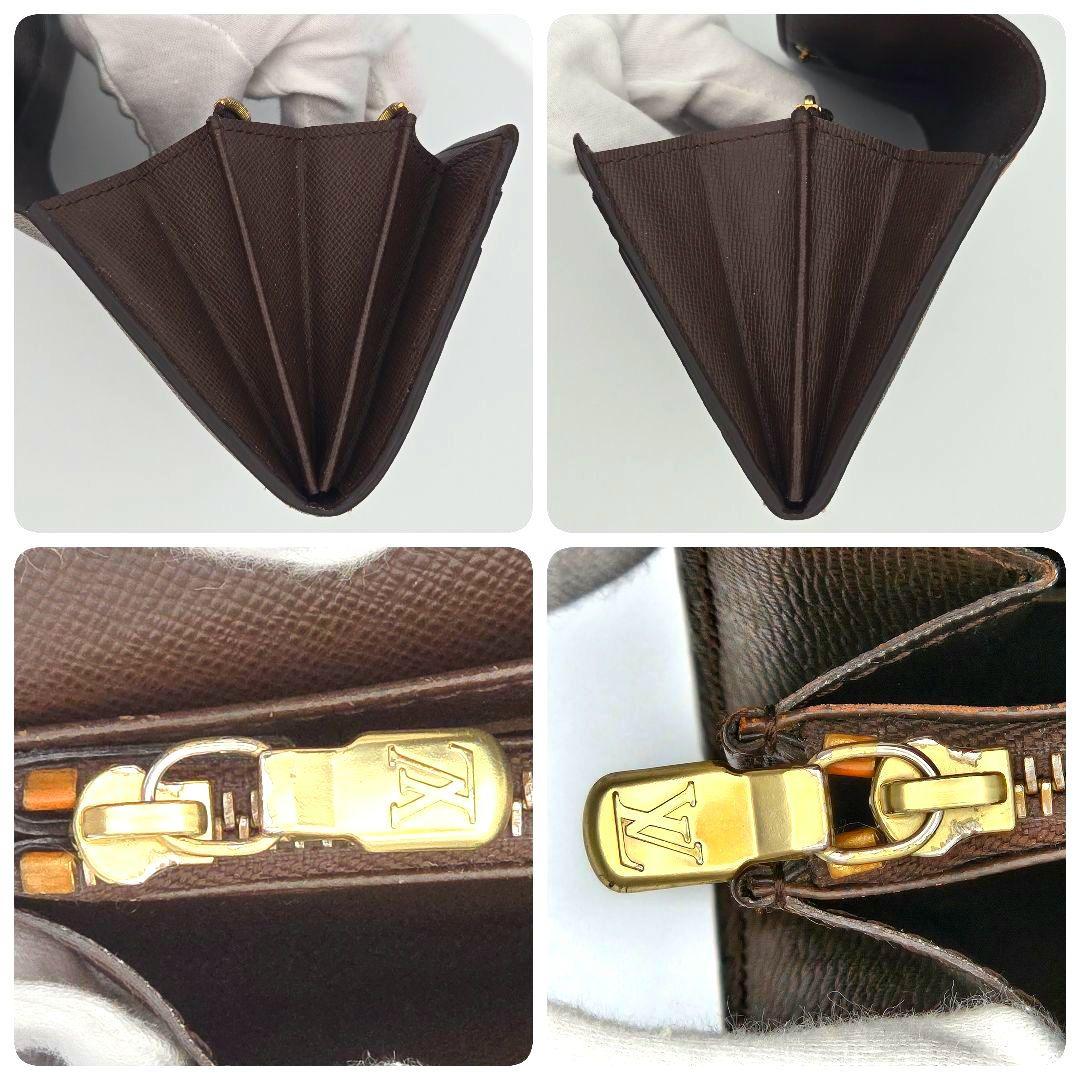 ルイヴィトン ポルトフォイユ サラ 長財布 二つ折り N61734 ダミエ 財布