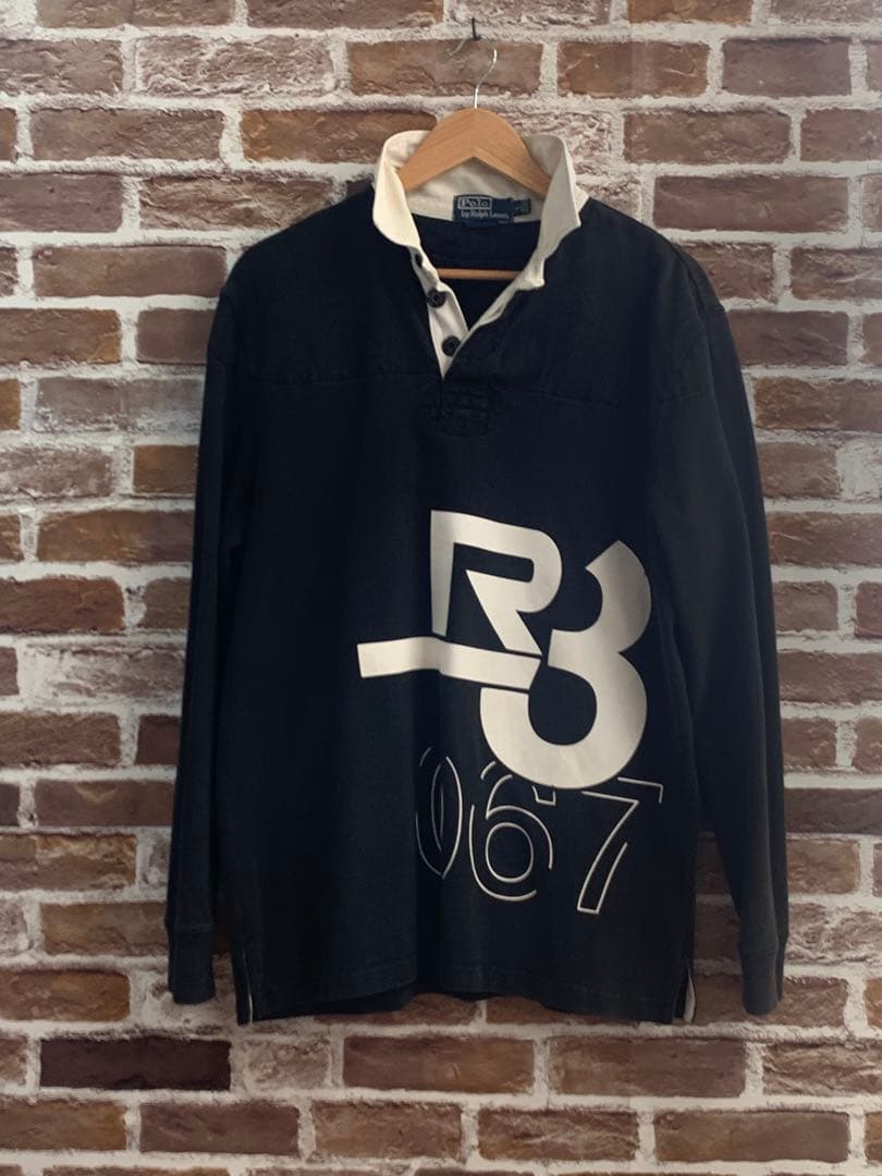 ポロ ラルフローレン/ラガーシャツ 長袖 カスタムフィット / Lサイズ