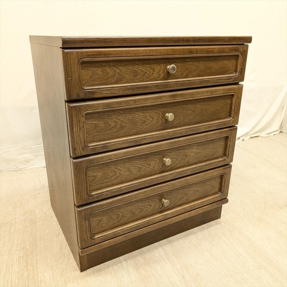 カリモク　リビングチェスト　箪笥　タンス　チェスト　ドロワー　引出し　小物　収納