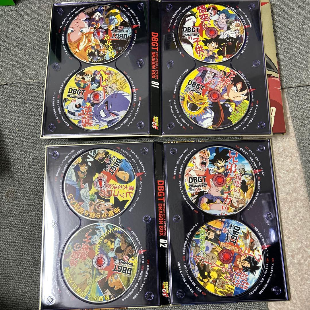 DRAGON BALL DVD BOX DRAGON BOX GTドラゴンボール