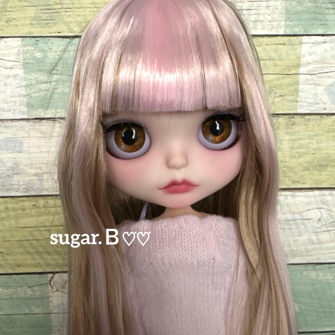アイシードールカスタム❤︎ピンク×薄パープル❤︎