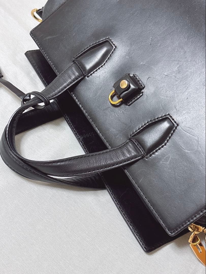 訳あり美品 ALEXANDER WANG ペリカンサッチェル ハンドバッグ　ワン