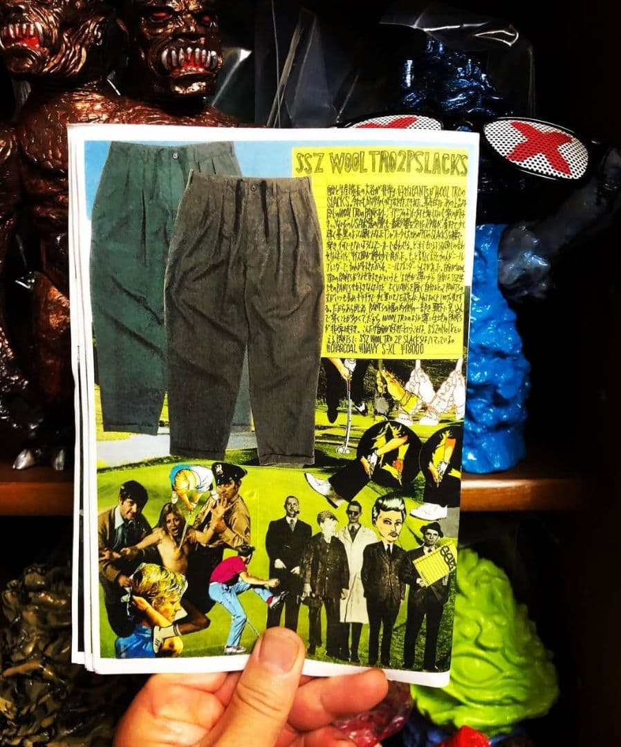 新品Sサイズ　ssz wool pant