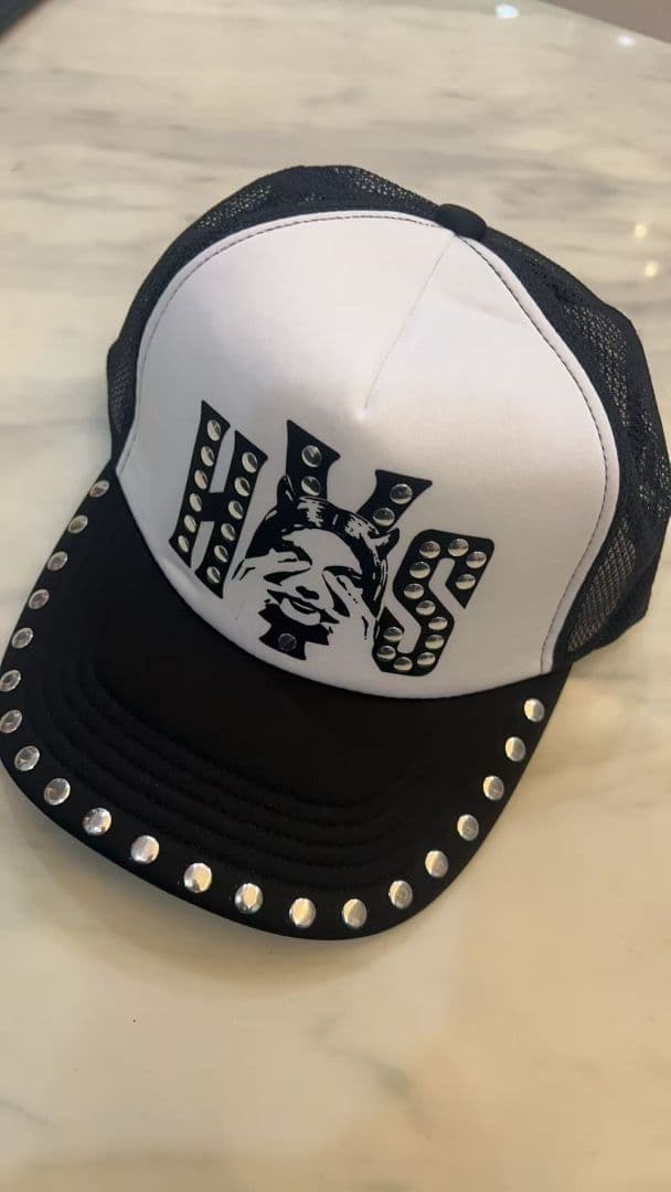 【新品未使用】ヒステリックグラマー　スタッズメッシュキャップ #011