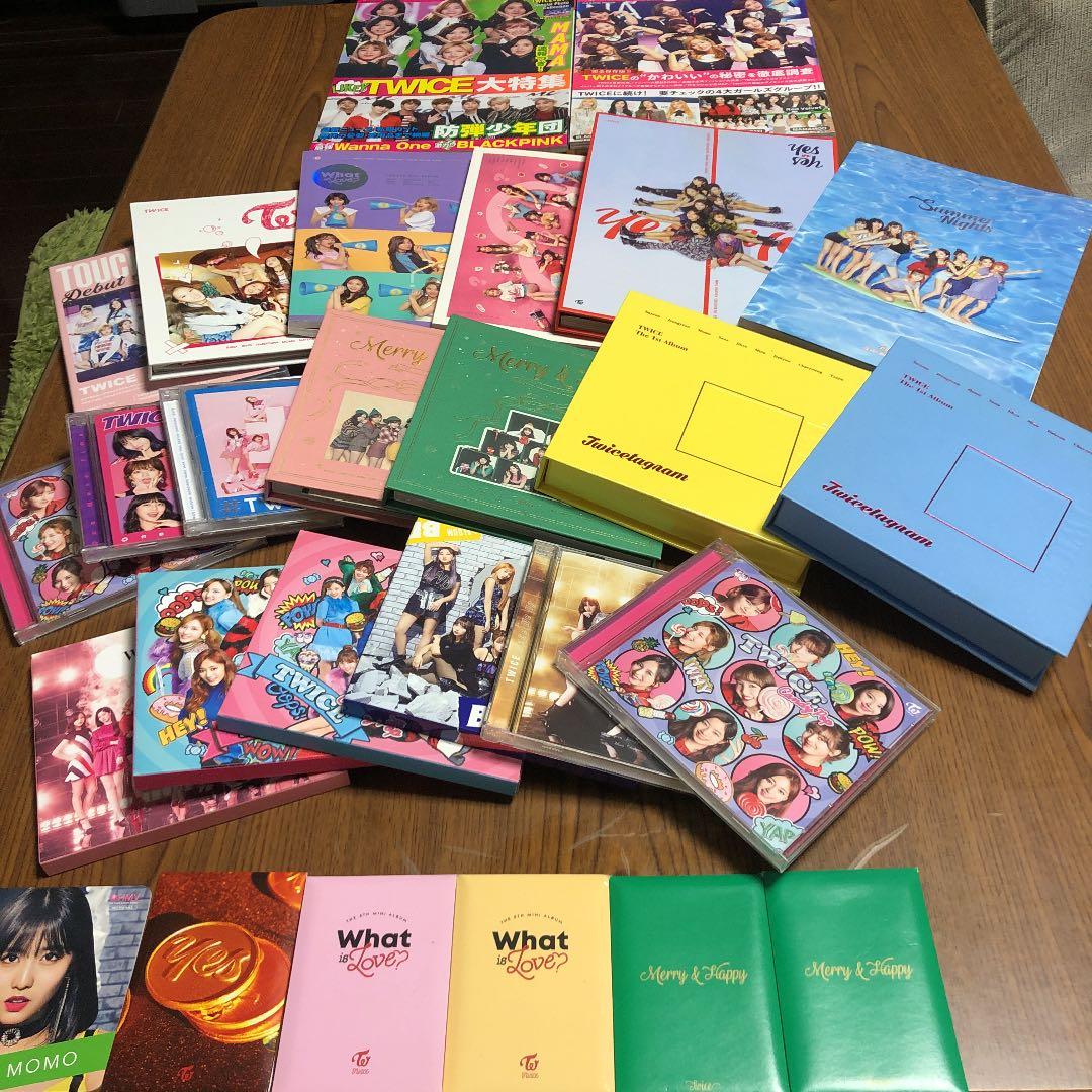 TWICE CD K-pop特集本　トレカなど