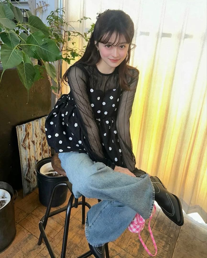 新品タグ付き　Bibiy. BIANCA BLOSSOM TOP
