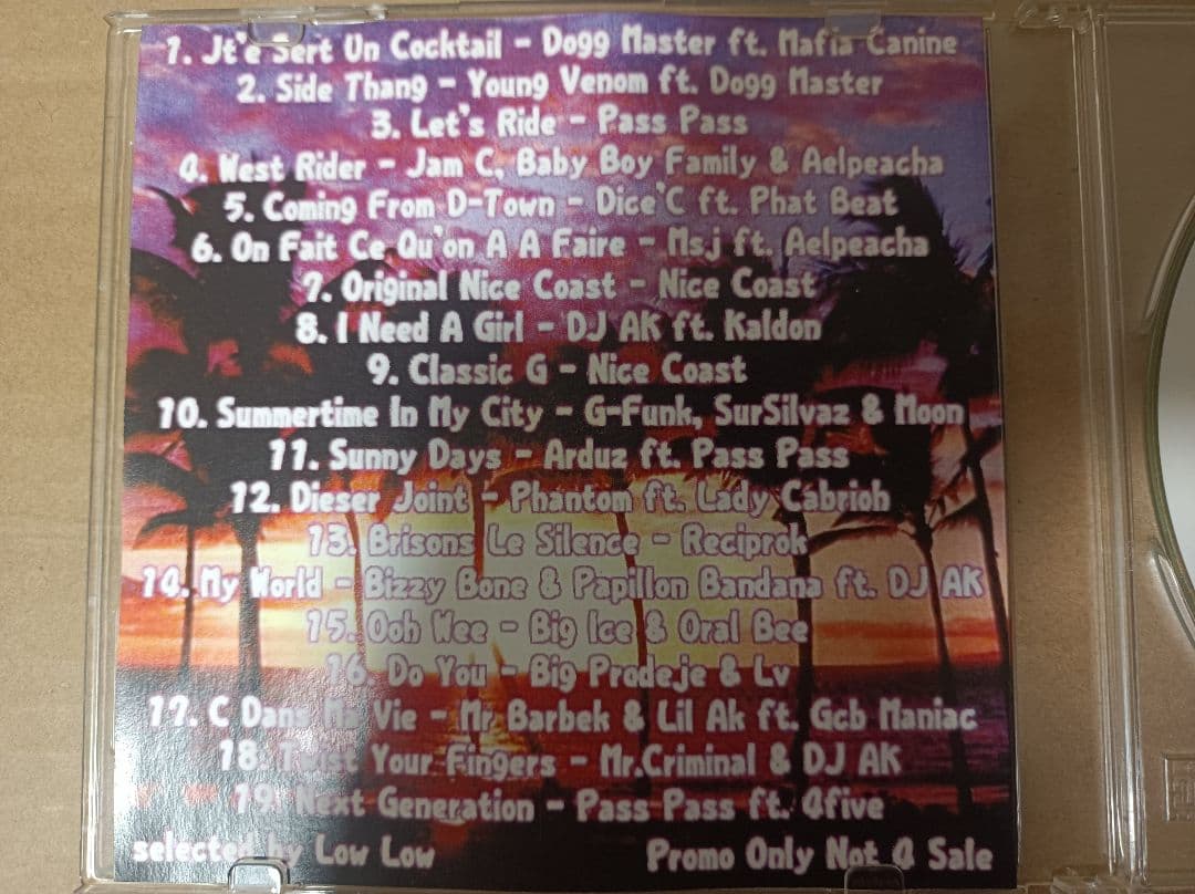 CHICANO RAP lowlowセレクトアルバム　非売品　CD-R 6枚