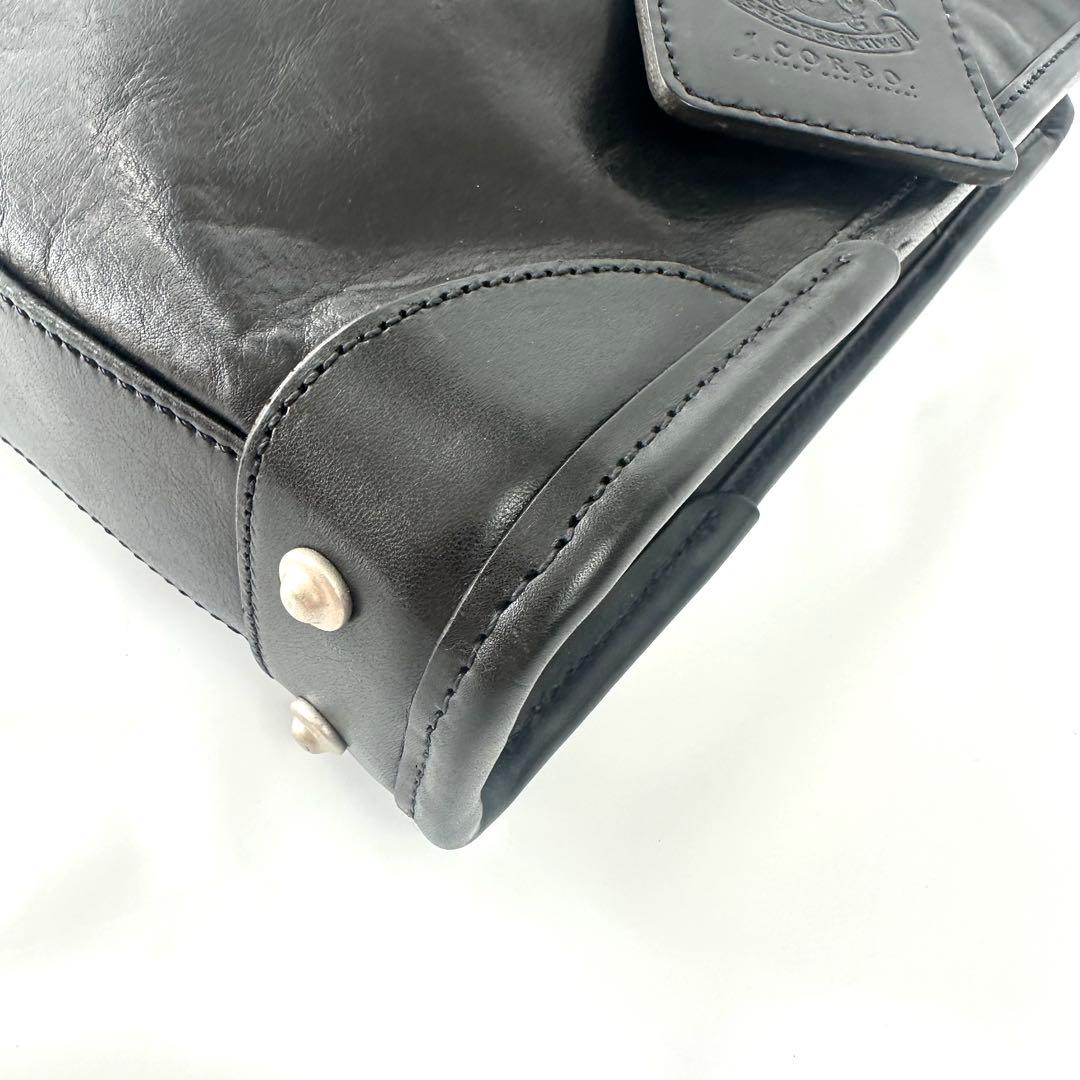 【専用】CORBO Famiglia コルボ レザー ビジネスバッグ 黒