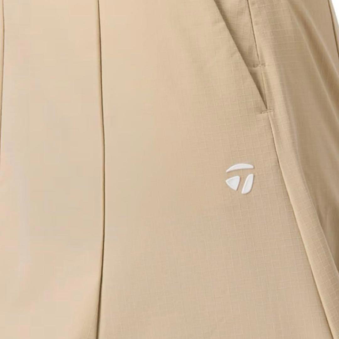 テーラーメイド　フレアスカート　ベージュ　XS