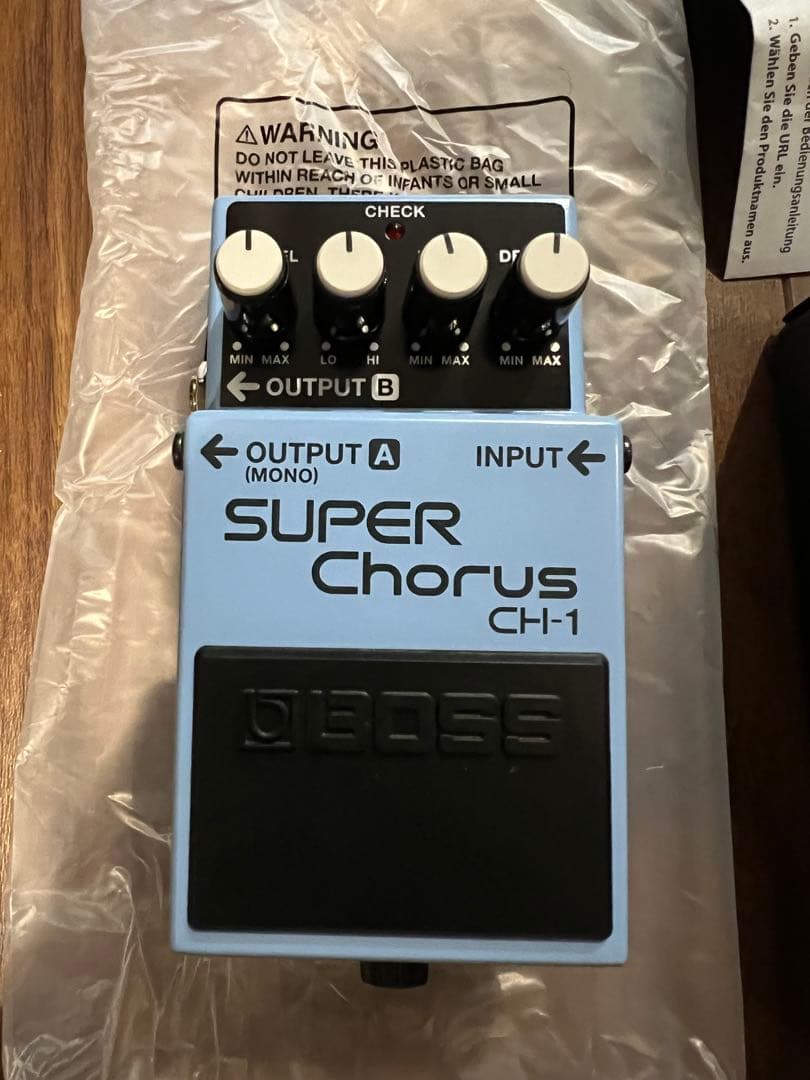 灰*次様 BOSS SUPER Chorus CH-1 ギターエフェクター
