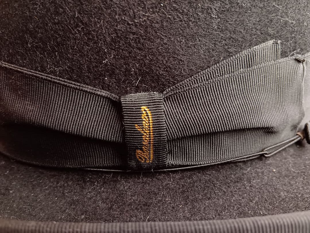 t*a様 Borsalino ボルサリーノ ホンブルグ ブラック 59サイズ