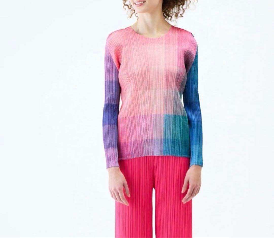 プリーツプリーズ PLEATS PLEASE 新作 3月 長袖 Photon