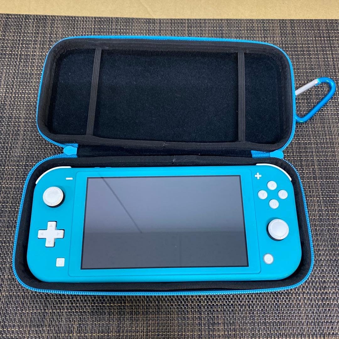 Nintendo Switch Lite ターコイズ　ケース付き