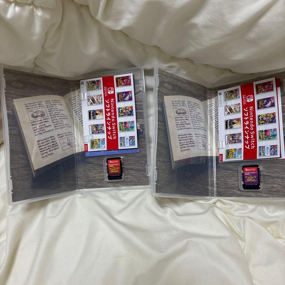 ポケットモンスター スカーレット・バイオレット 2本セット　ソフト　Switch