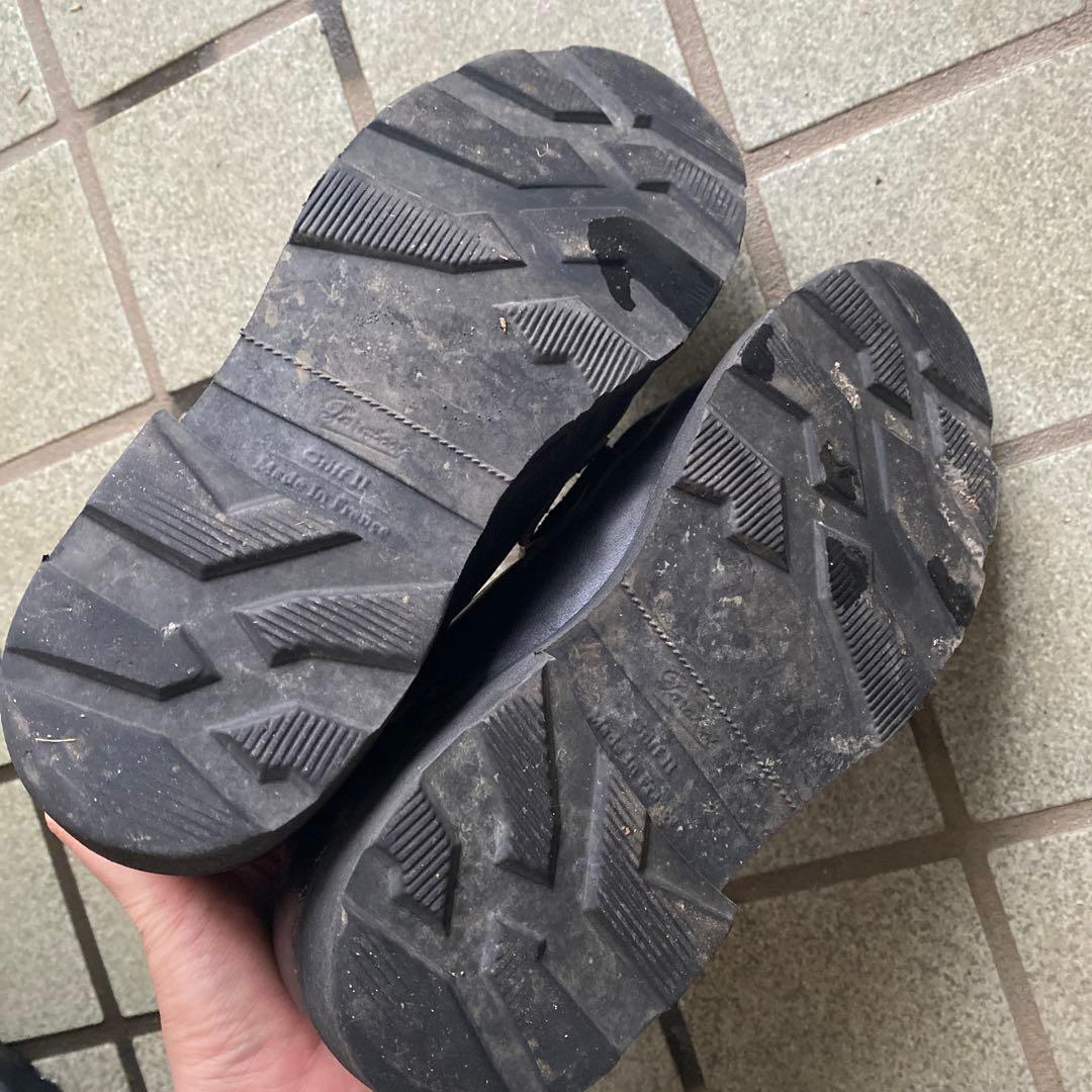 パラブーツ　ファー　ローファー