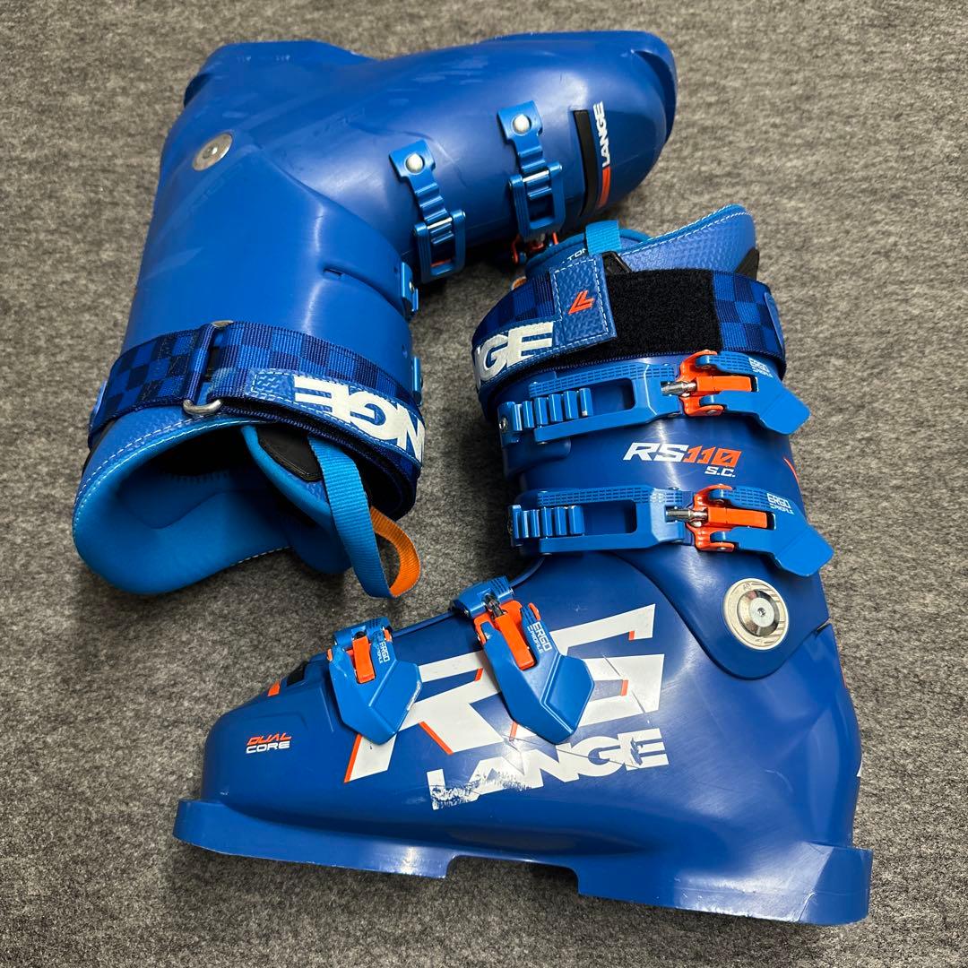 Lange RS 110 SCスキーブーツ (青)