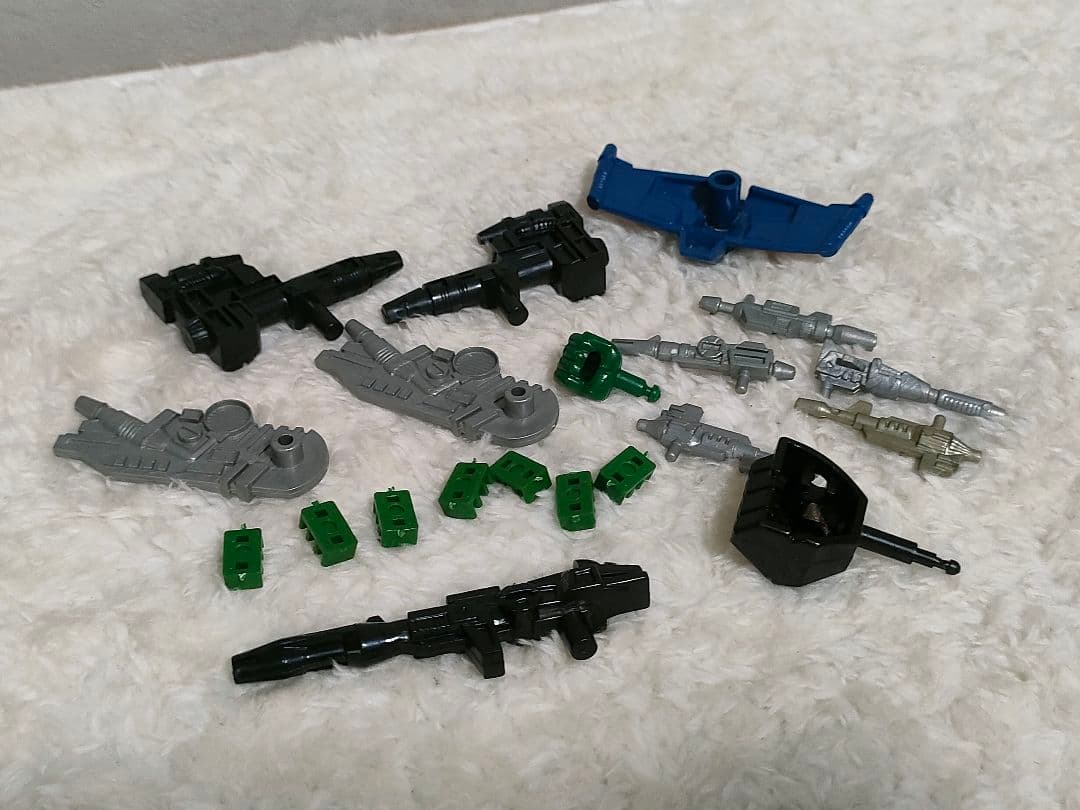 ★【当時物】タカラ ダイアクロン トレインロボ 6体セット