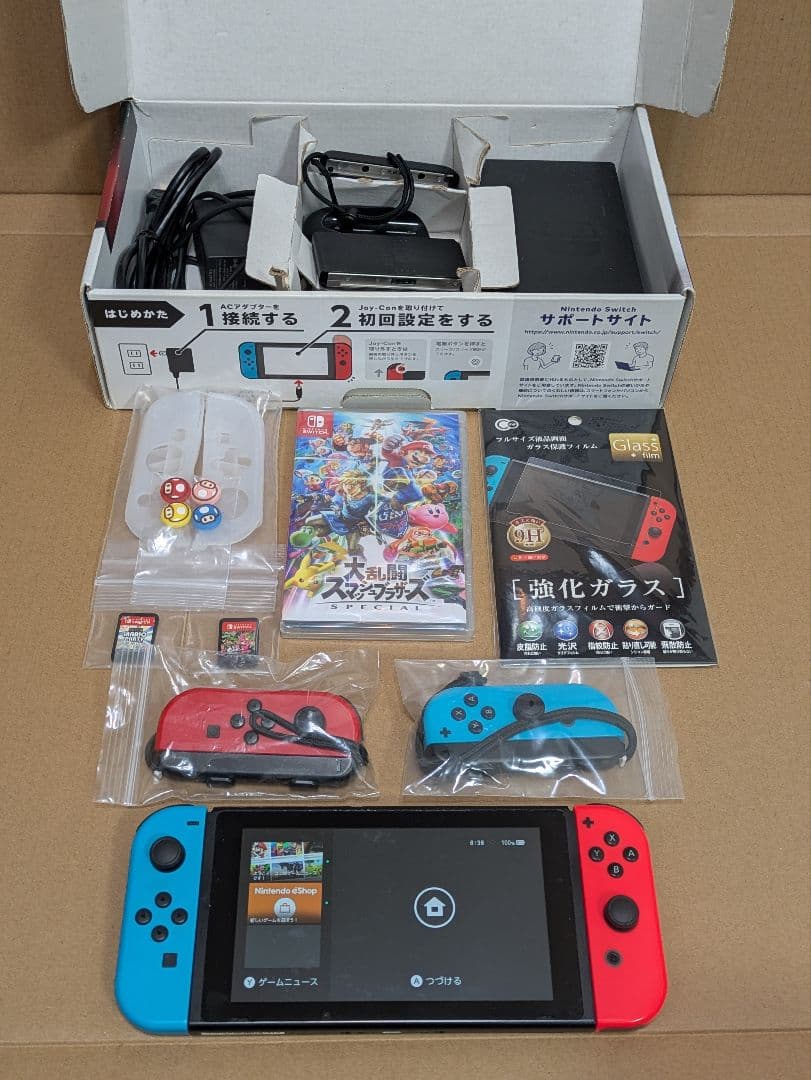 Nintendo switchセット＋Joy-Con＋ソフト×3その他＋