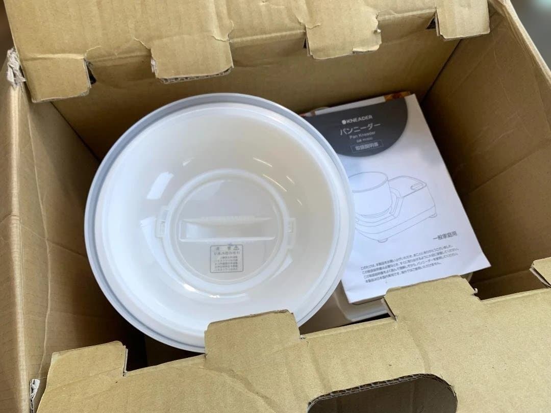 美品 日本ニーダー KNEADER パンニーダー PK800 レシピ・取説・箱付