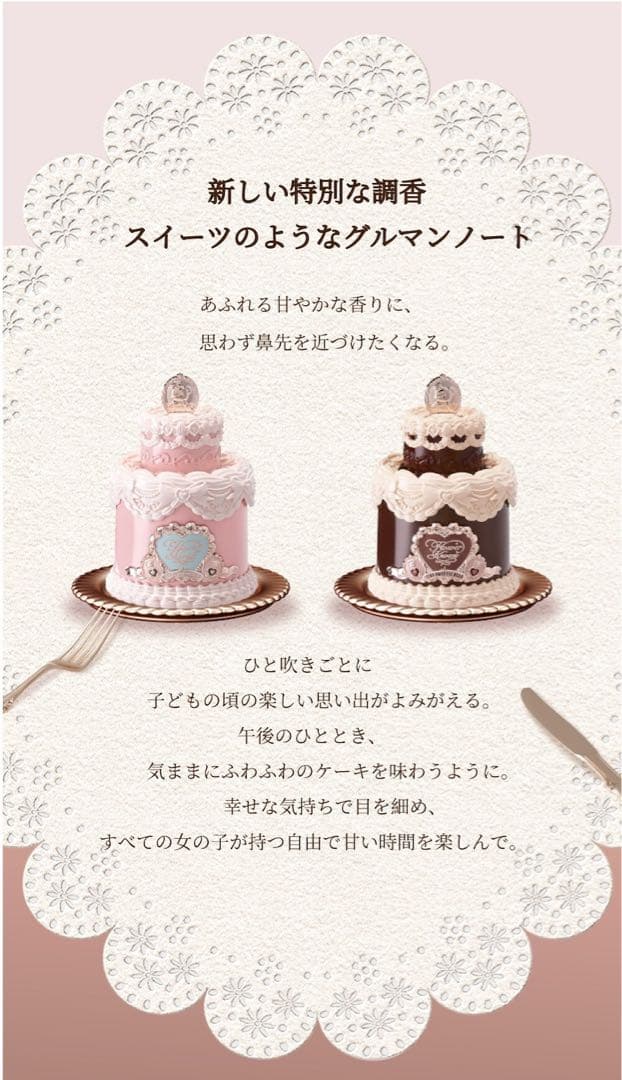 新品2点セット　フラワーノーズ　スウィーティーベアコレクションパフューム　香水