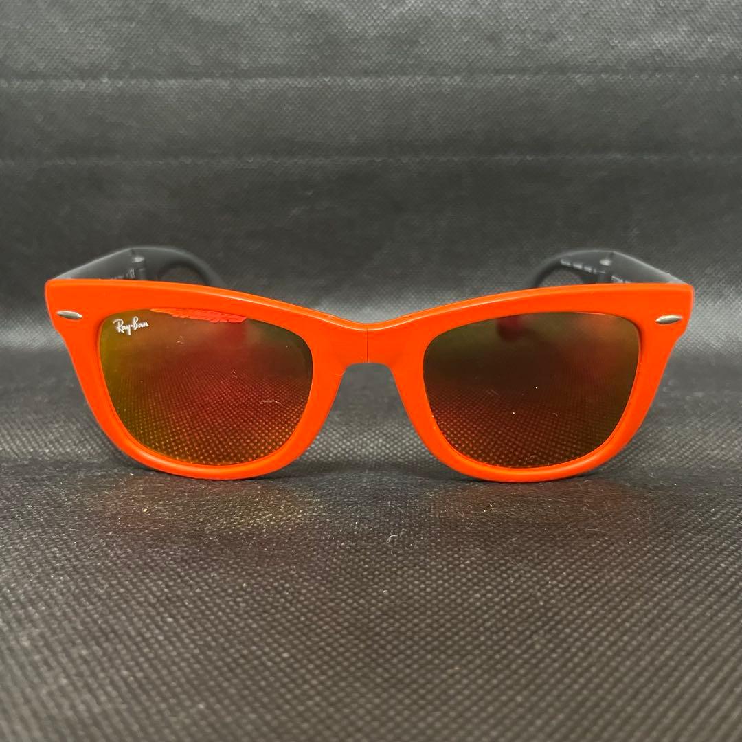 WAYFARER FOLDING RayBan 折りたたみ サングラス オレンジ