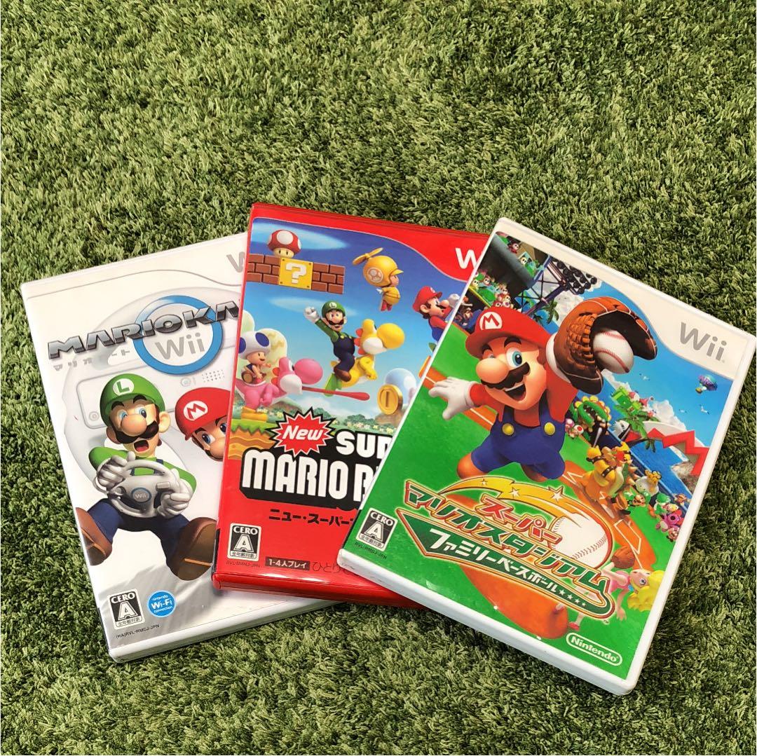 Wii マリオブラザーズ三点セット！