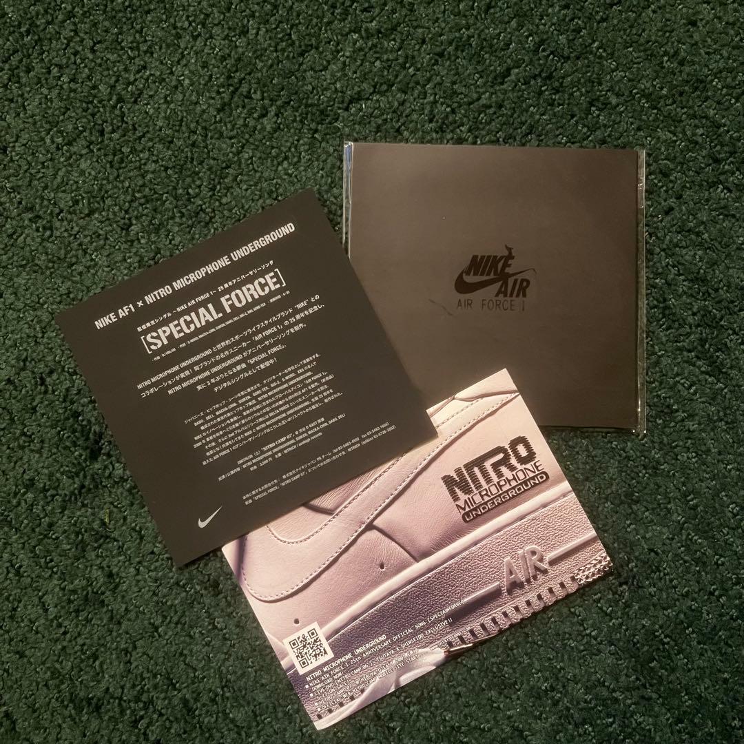 邦楽 NIKE AF 1 x NITRO MICROPHONE UNDERGROUND
