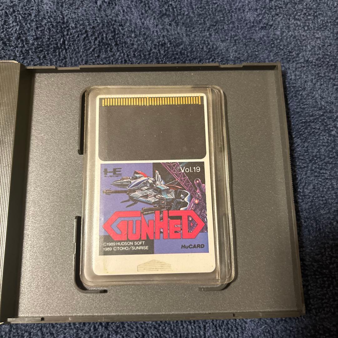 ガンヘッド　PCエンジン　Huカード　動作未確認