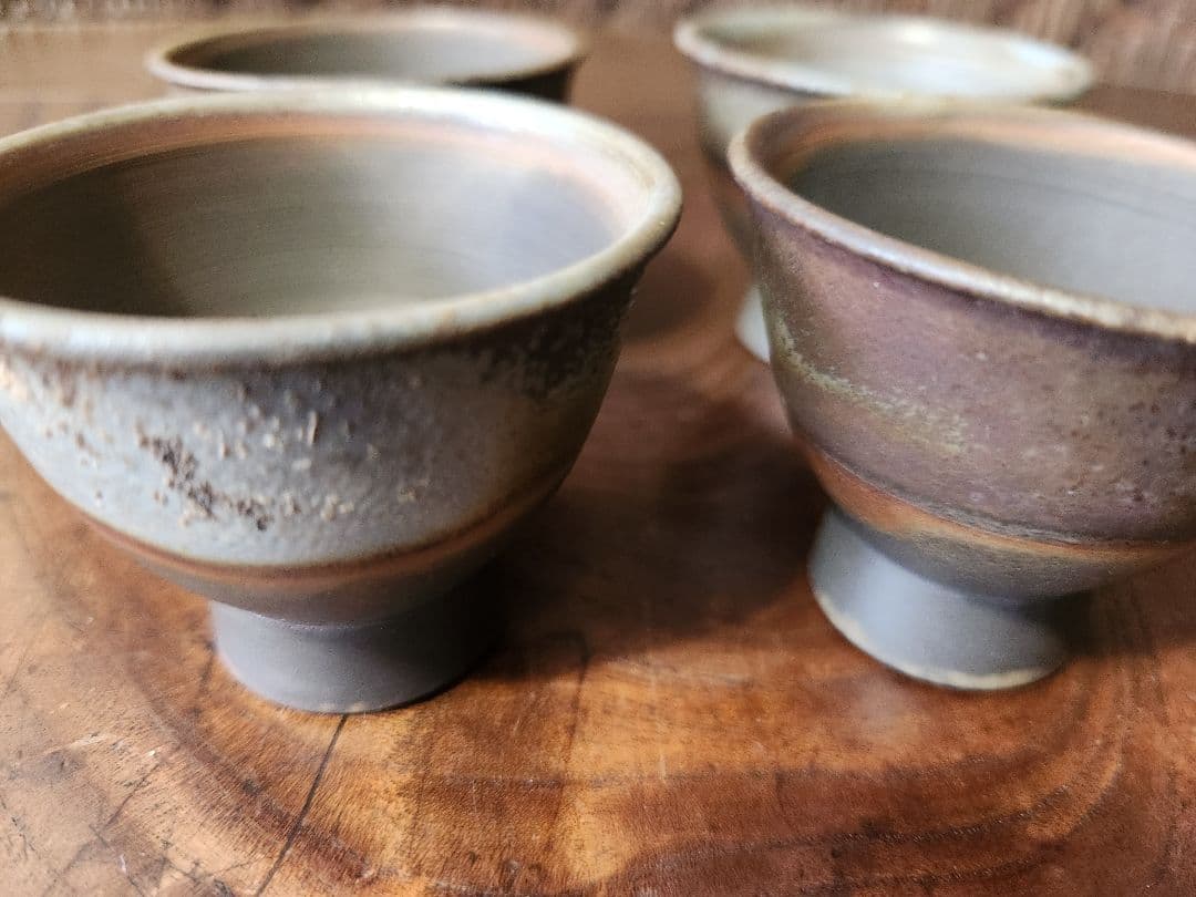 由*麻様 備前焼　宝瓶　蓋摘 及び 湯冷まし縁 亀 茶器　揃