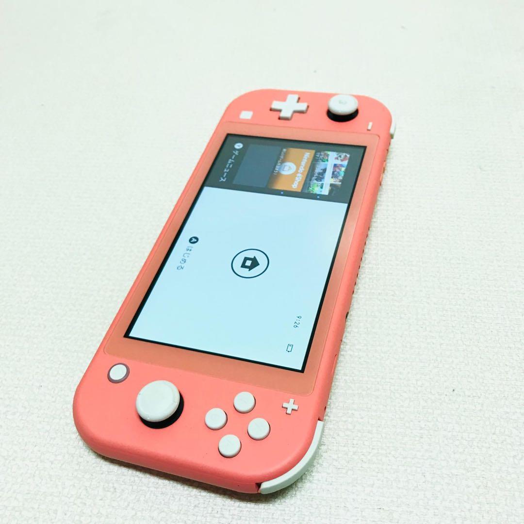 NintendoSwitch Lite コーラルピンク HDH-001 状態良好