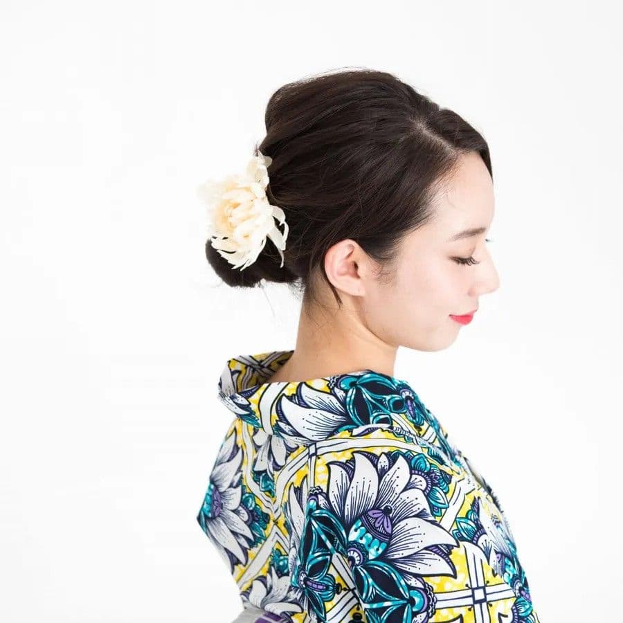 【Chérie COCO】浴衣 麗 Urara アフリカ布×和モダン