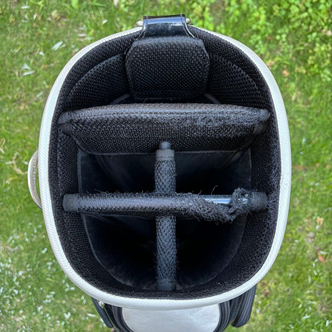 CASTELBAJAC カステルバジャック キャディバッグ シルバー おしゃれ