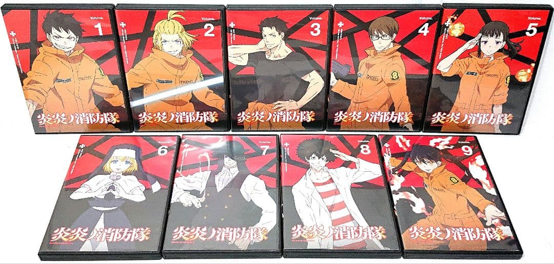 炎炎ノ消防隊【1期+2期】DVD 全17巻セット
