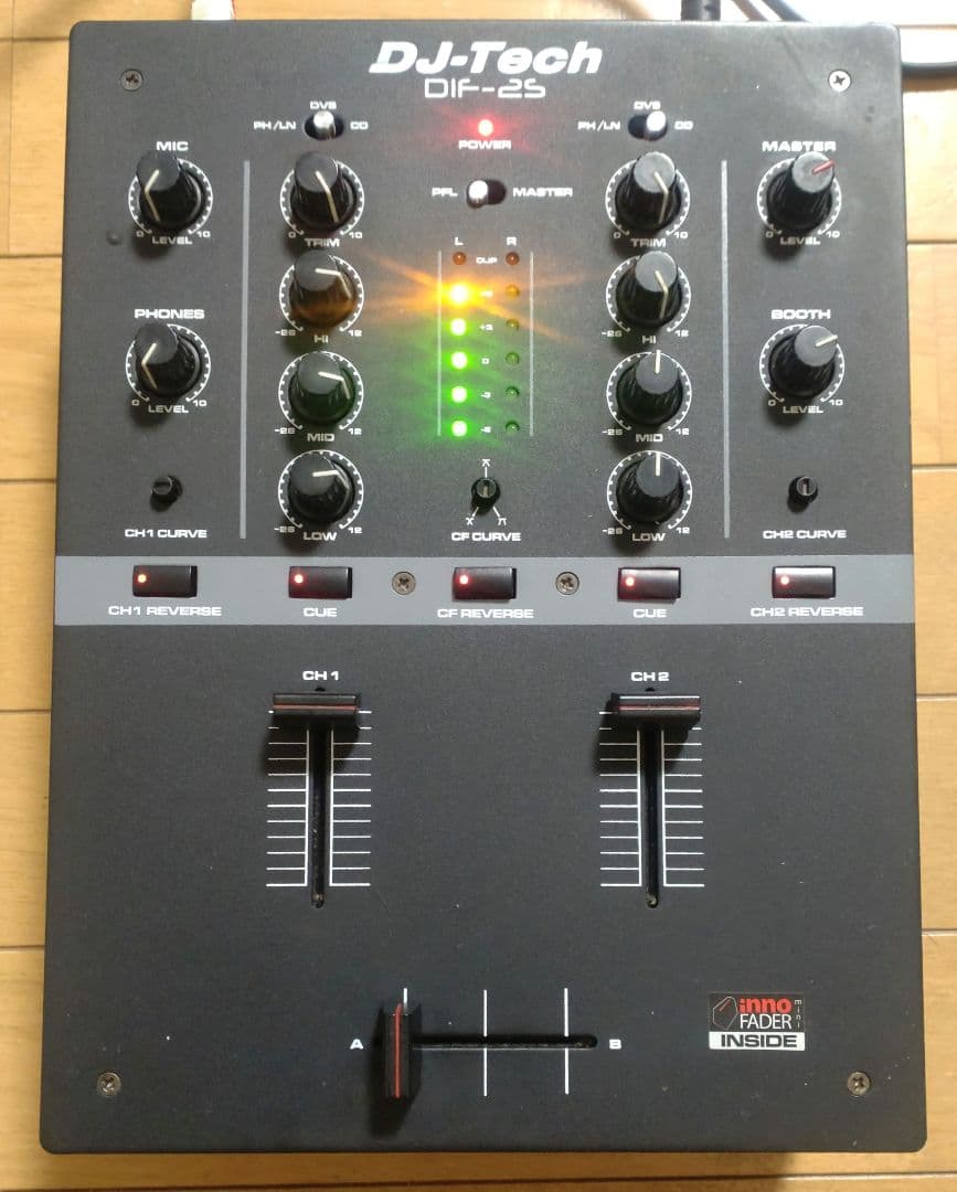 DJ-Tech DIF-2S 動作確認済み　inno FADER 送料込み美品