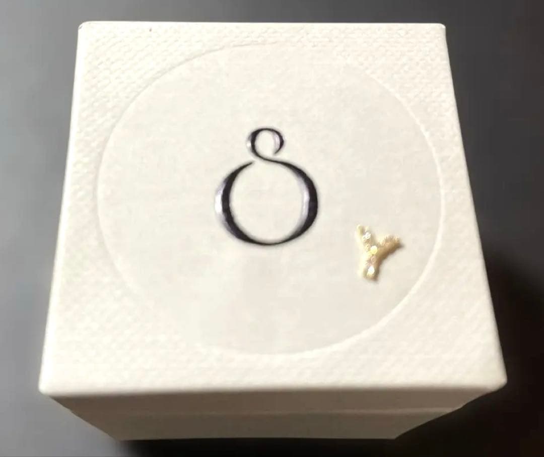 Loquet London Y ダイヤモンドチャーム