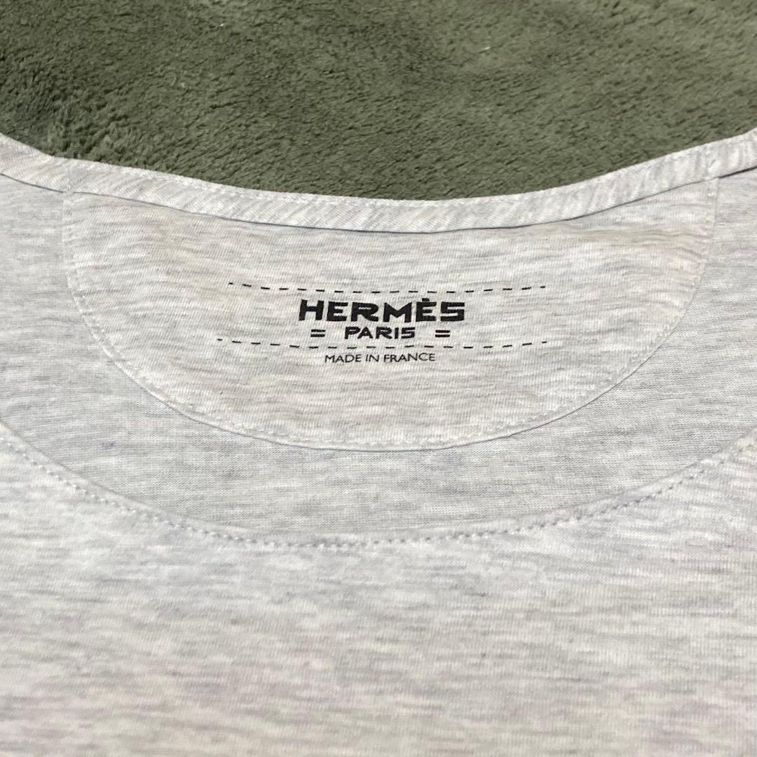 [美品]HERMESエルメス　レディース Tシャツ サイズ34