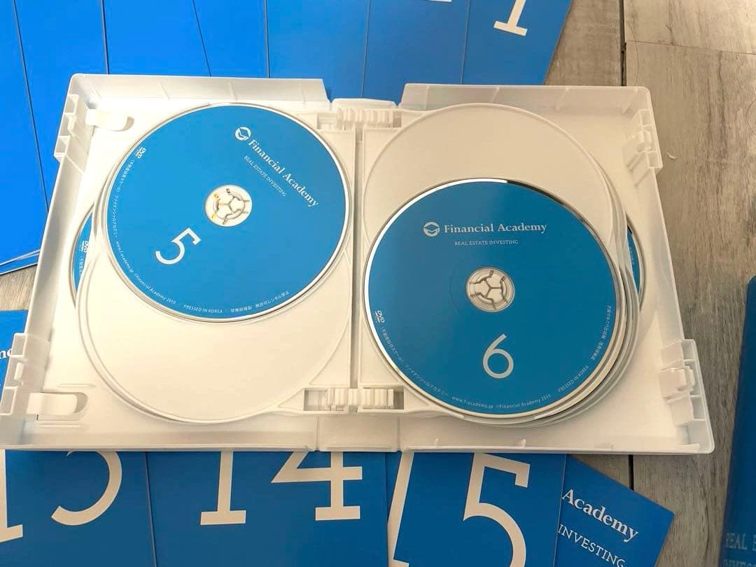 不動産投資スクール Financial Academy DVD &テキストセット
