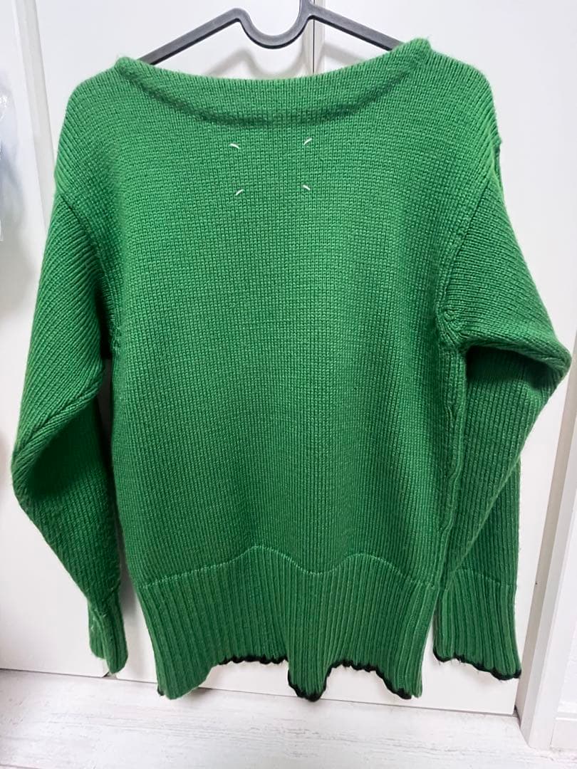 maison margiela マルジェラ　クロップドセーター21aw グリーン